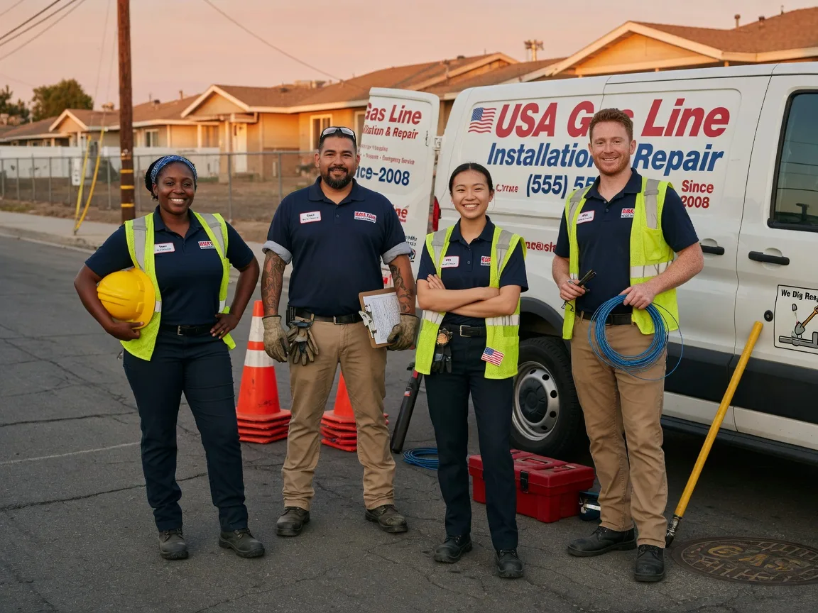 Gas Line Installation company in Laurens, IA